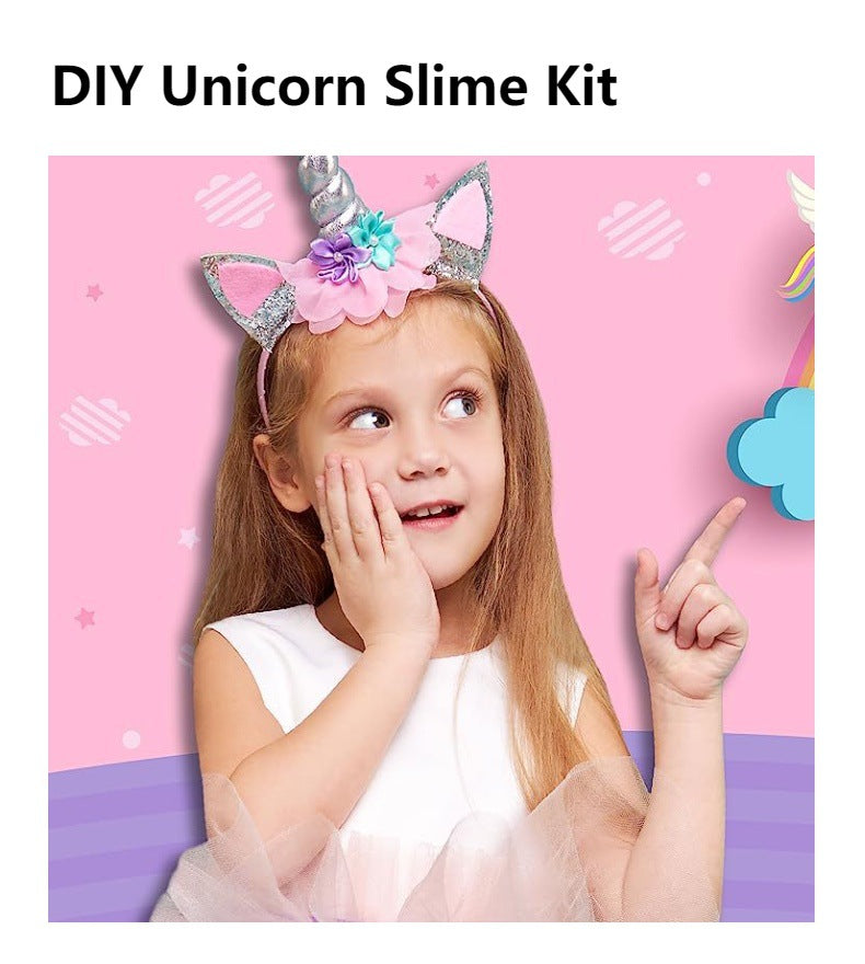 Unicorn Slime Making Kit for Kids – Creative DIY Play Set for Imaginative Fun