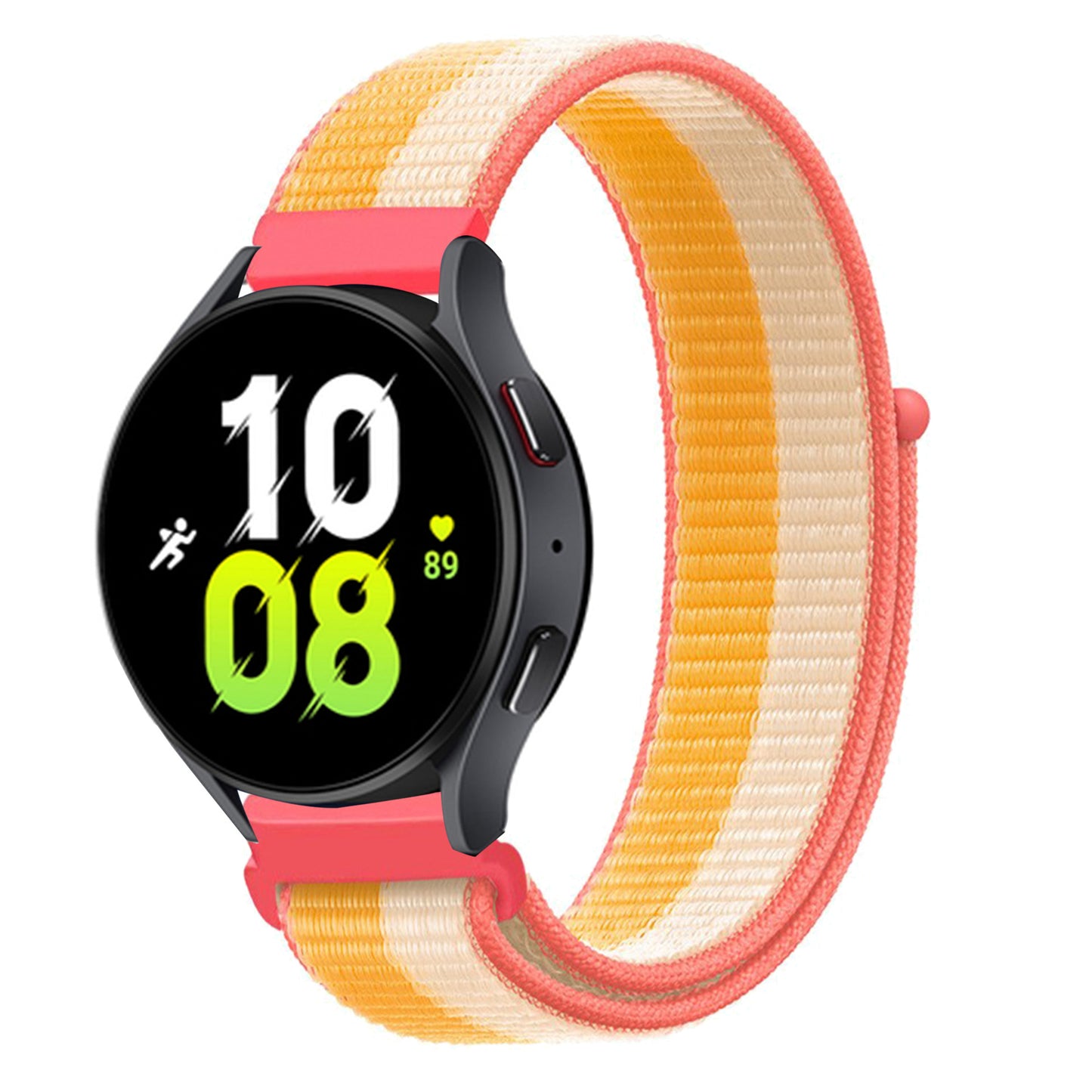 High-Quality 20/22mm Nylon Sport Watch Bands for Huawei GT4 & Samsung Galaxy Watch | Hook and Loop Design