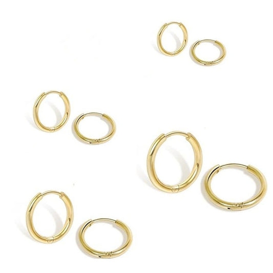 stylish unisex hoop earrings - image 6