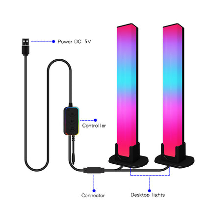 LED lamp with remote control