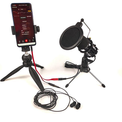 COKYIS F9 USB Condenser Microphone Set