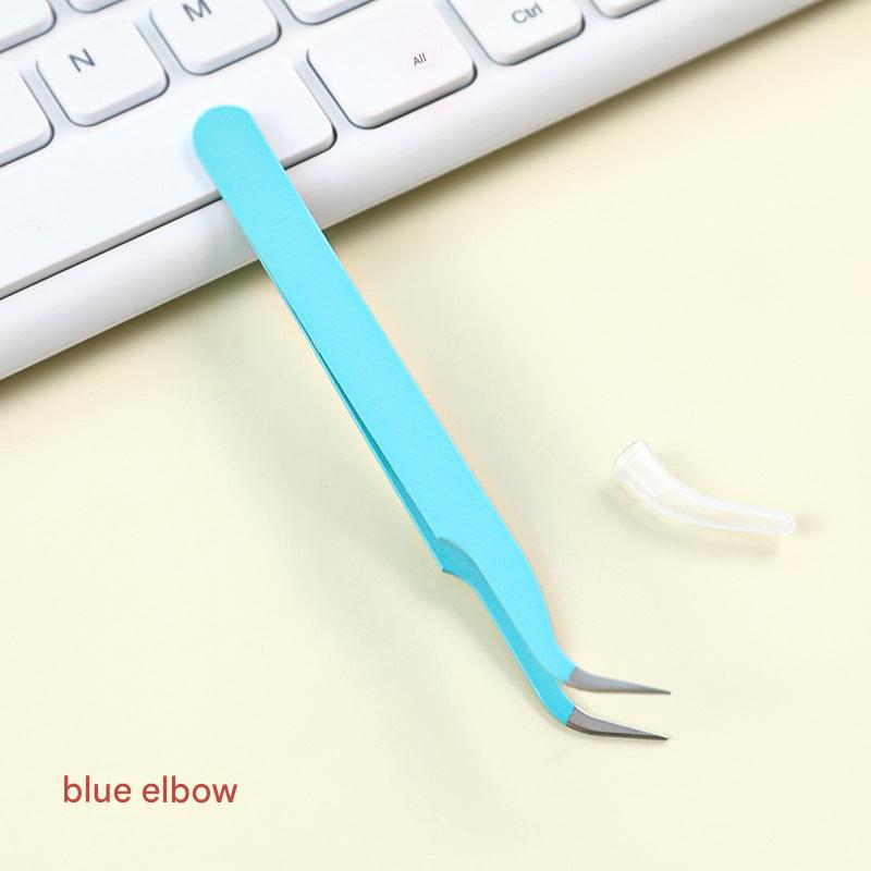 colorful crafting tweezers front view