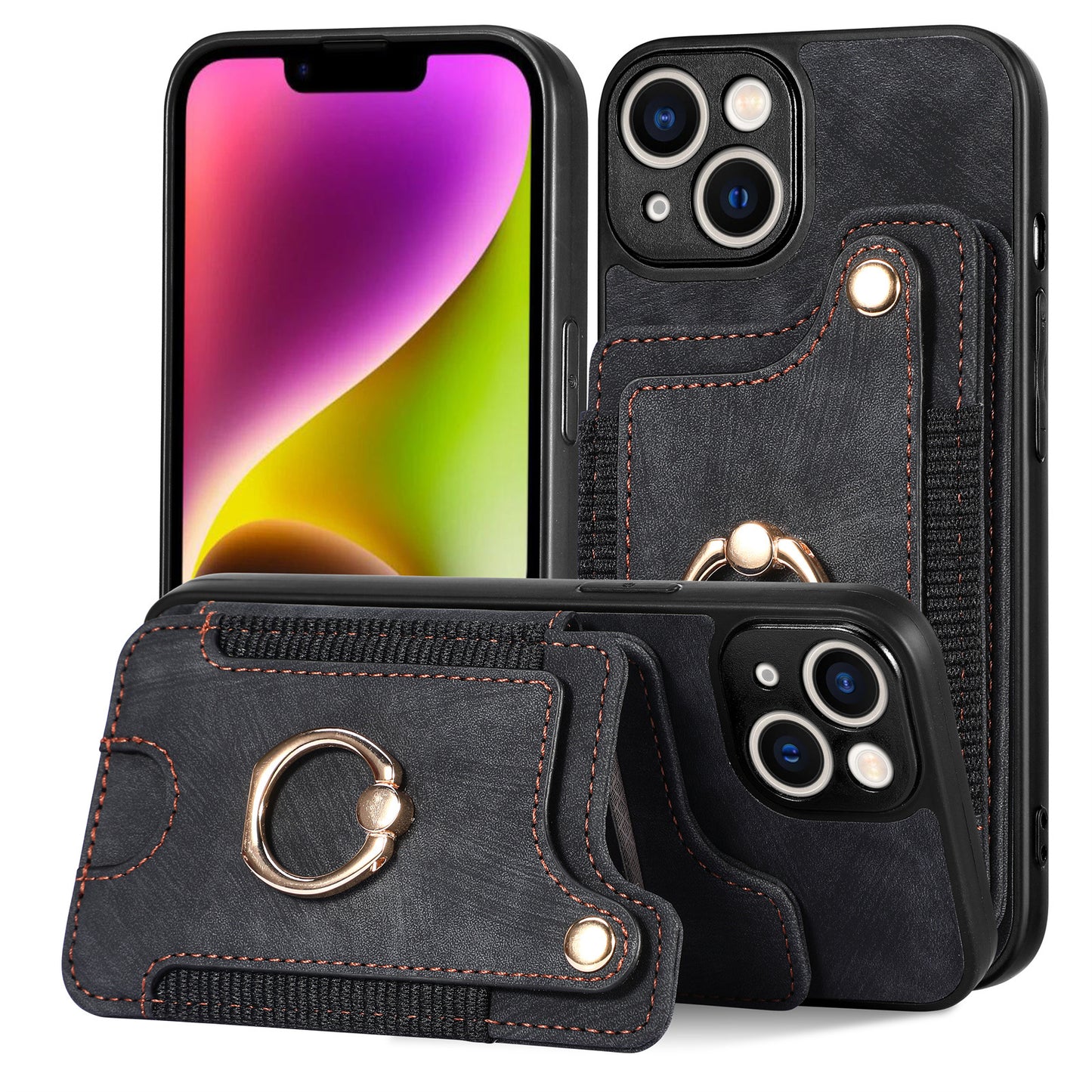 elegant leather phone case