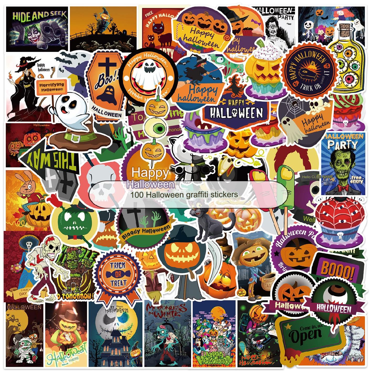 Halloween stickers