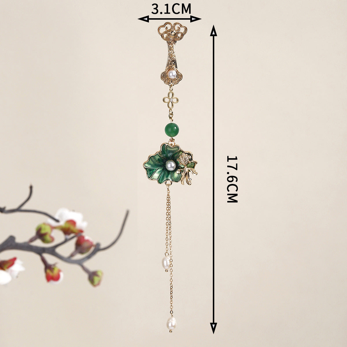 Traditional Chinese Style Brooch Image 4