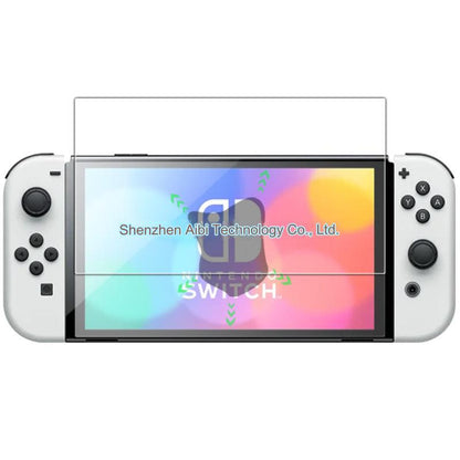 Premium Tempered Glass Screen Protector for Nintendo Switch OLED - Ultra Clear, Anti-Fingerprint, Easy Install