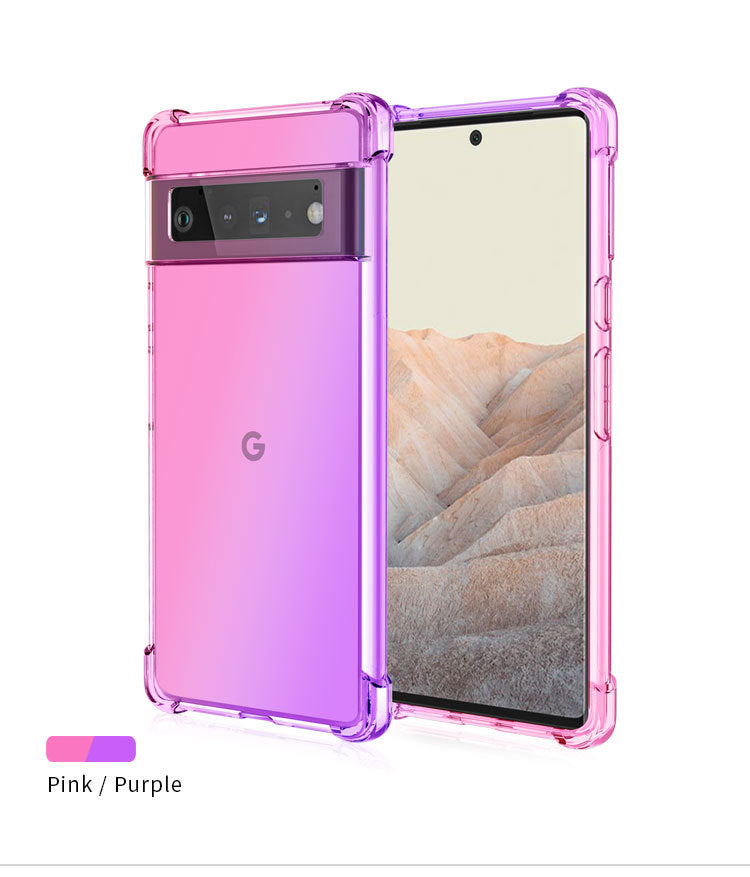 Google Pixel 9 Pro Slim Shockproof Case – TPU Gradient Protection for Pixel 9 and Pixel 9 XL