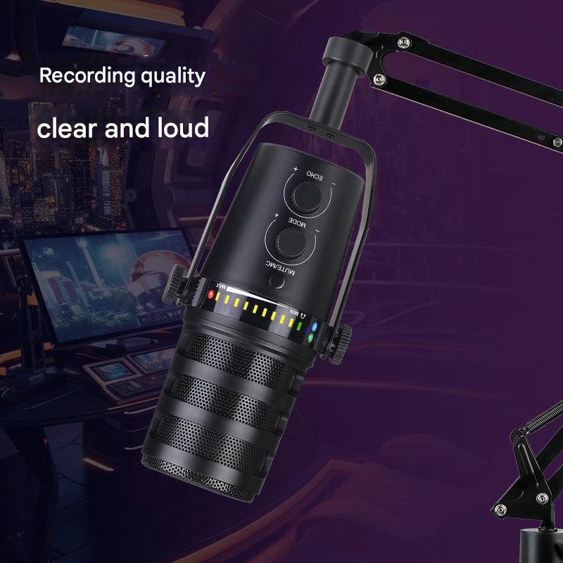 Dynamic USB/XLR Microphone for desktop and mobile