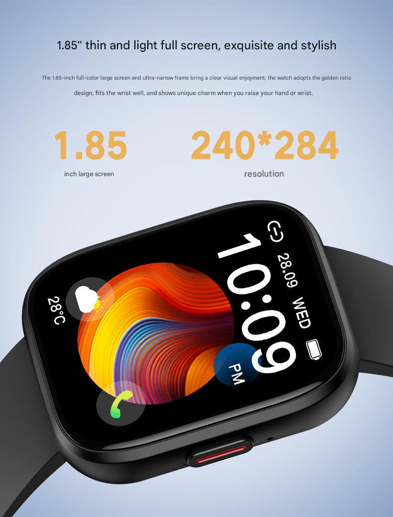 P114 Smartwatch Showing Fitness Activity Tracking