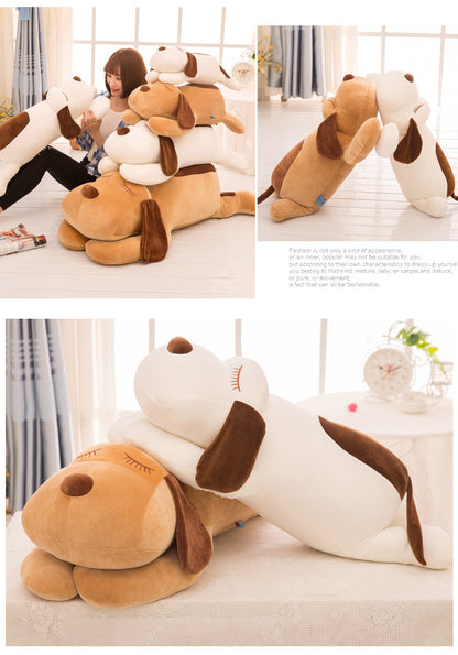 comfortable plush dog toy gift