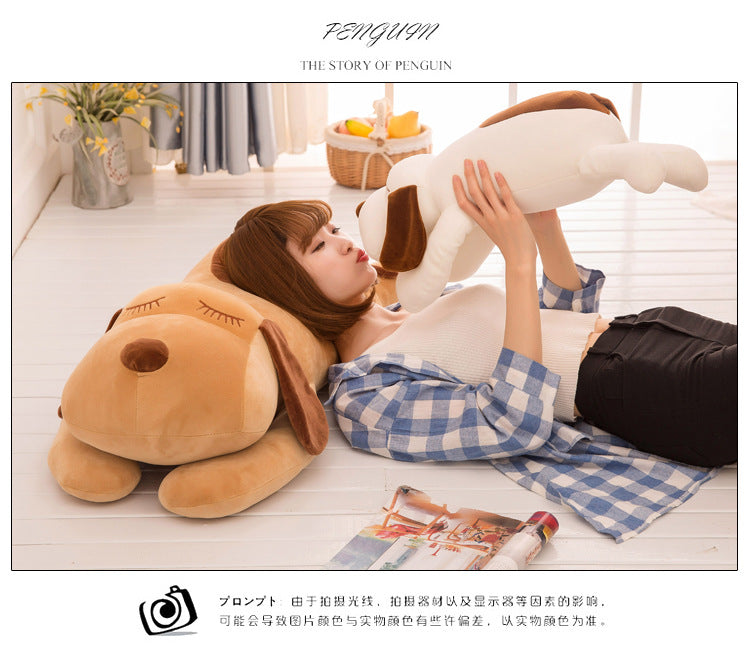 soft stuffed dog toy for sofa