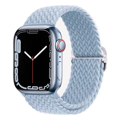 Premium Nylon Woven Watch Band for Apple Watch Series 4, 5, 6, 7, 8, SE, Ultra - Adjustable, Sporty Design