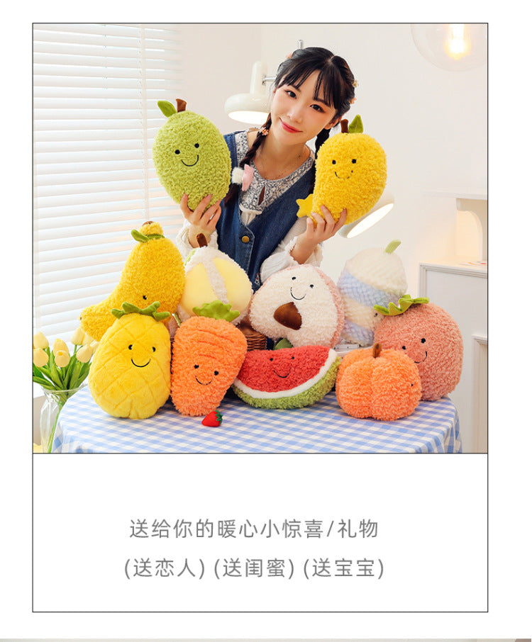 Cartoon Fruit Plush Toy