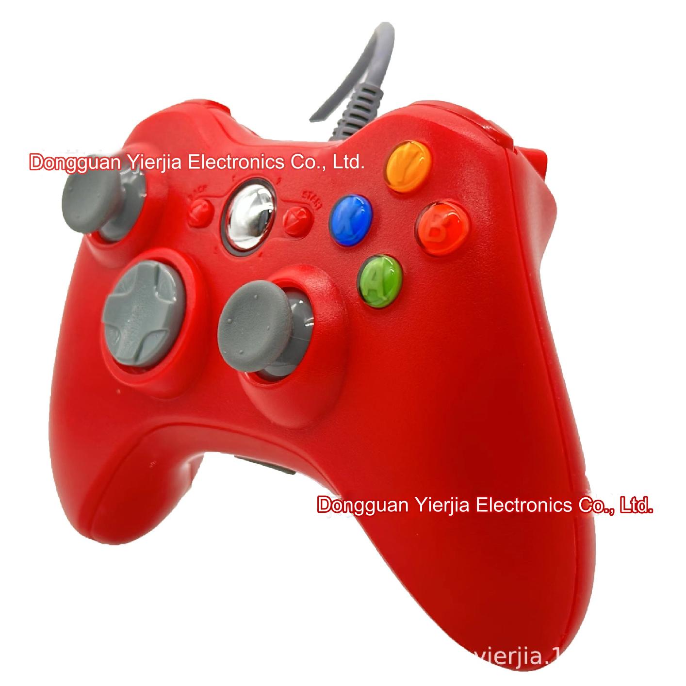 Eyierjia Wired Gaming Controller for PC, Xbox 360, PS3 - Vibrant Colors & Ergonomic Design