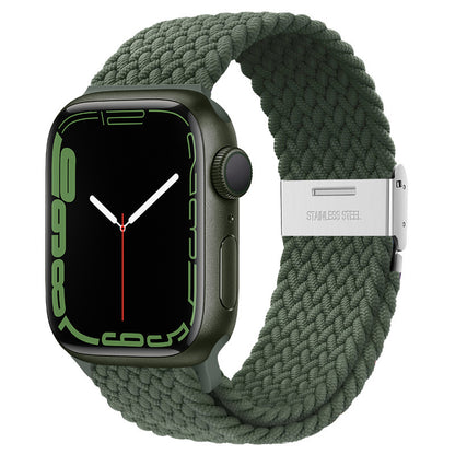 Premium Nylon Woven Strap for Apple Watch - Fits All Series and Sizes - Adjustable Buckle - Stylish and Durable