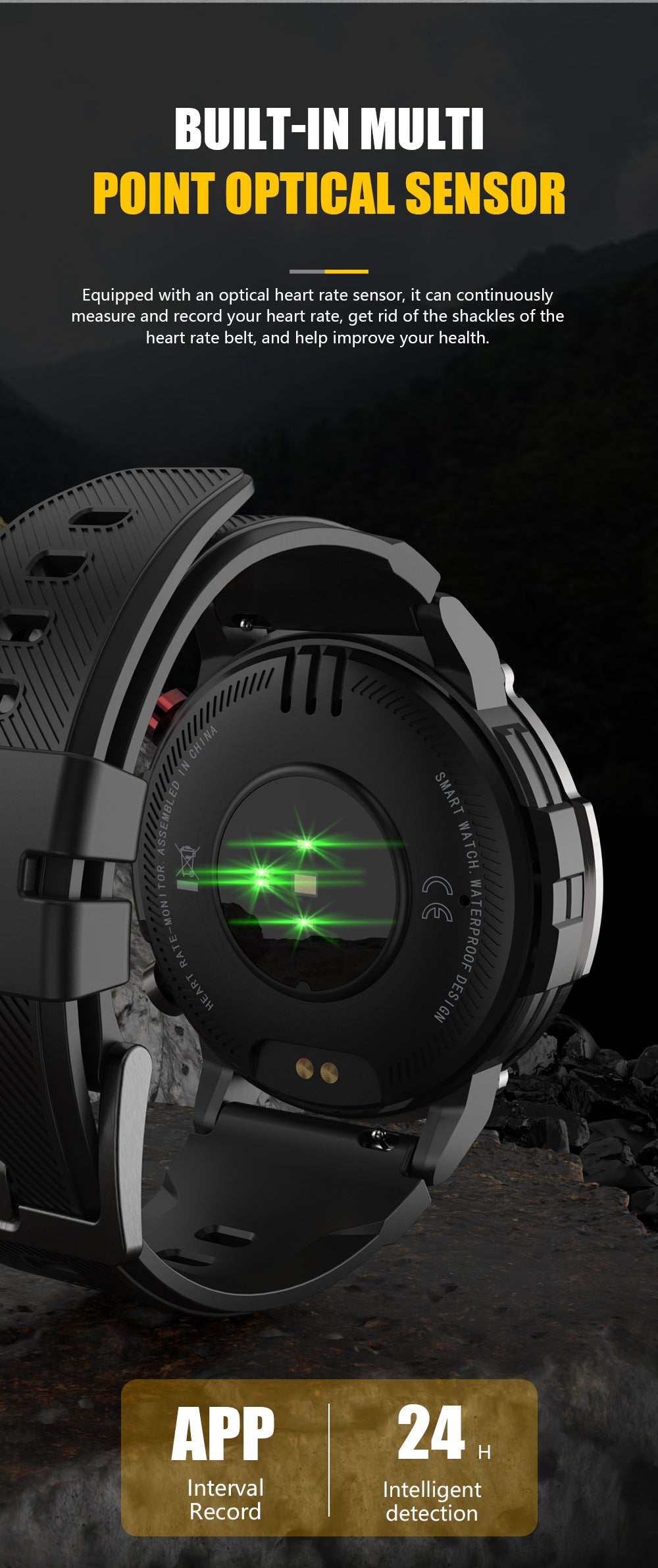 C21 Smartwatch with Display On
