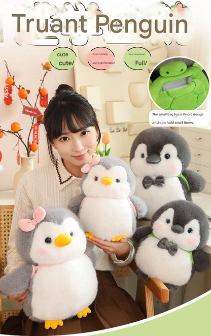 soft plush penguin