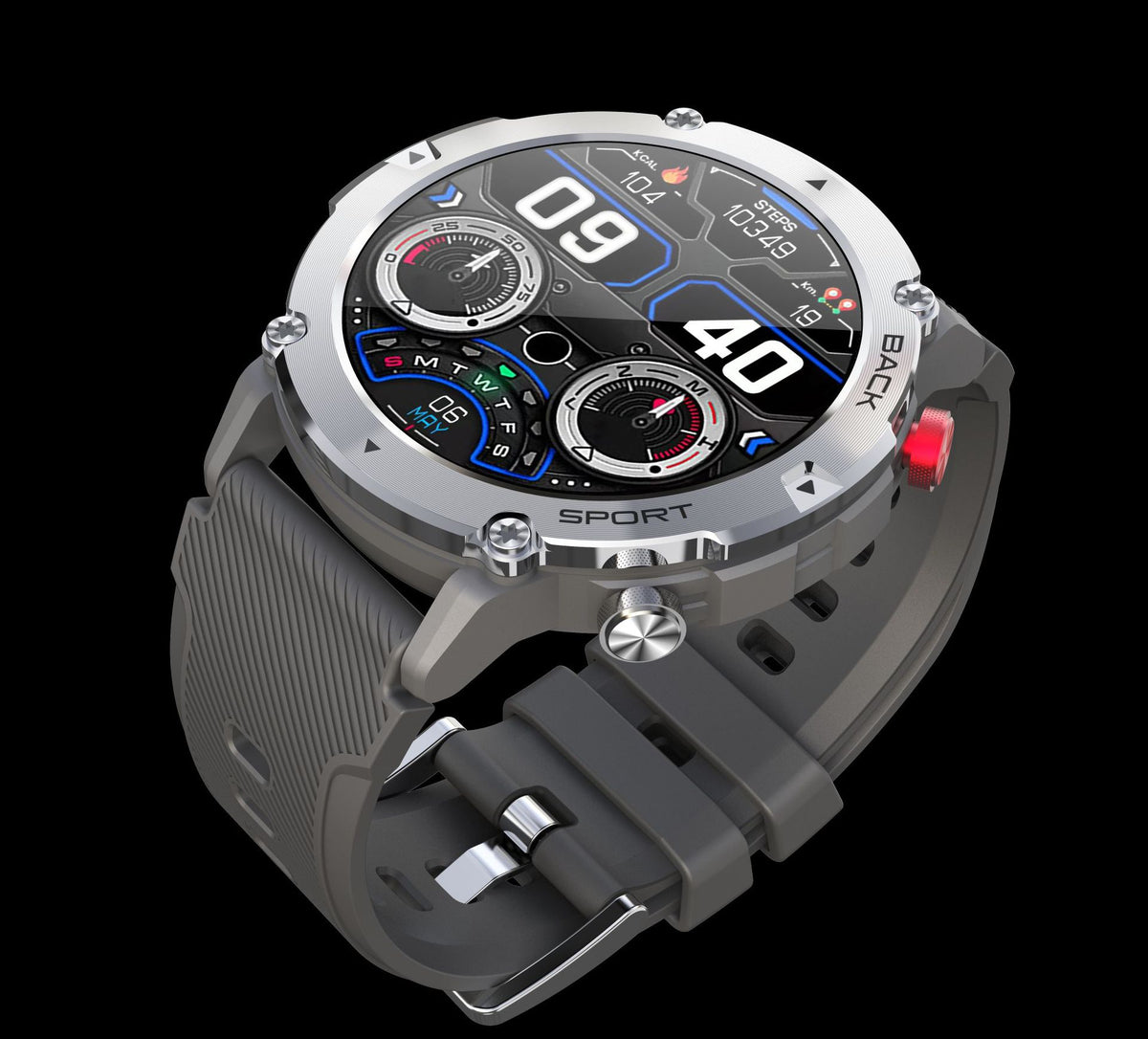 C21 Smartwatch Back View
