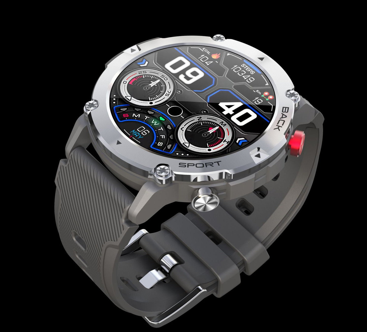 C21 Smartwatch Back View
