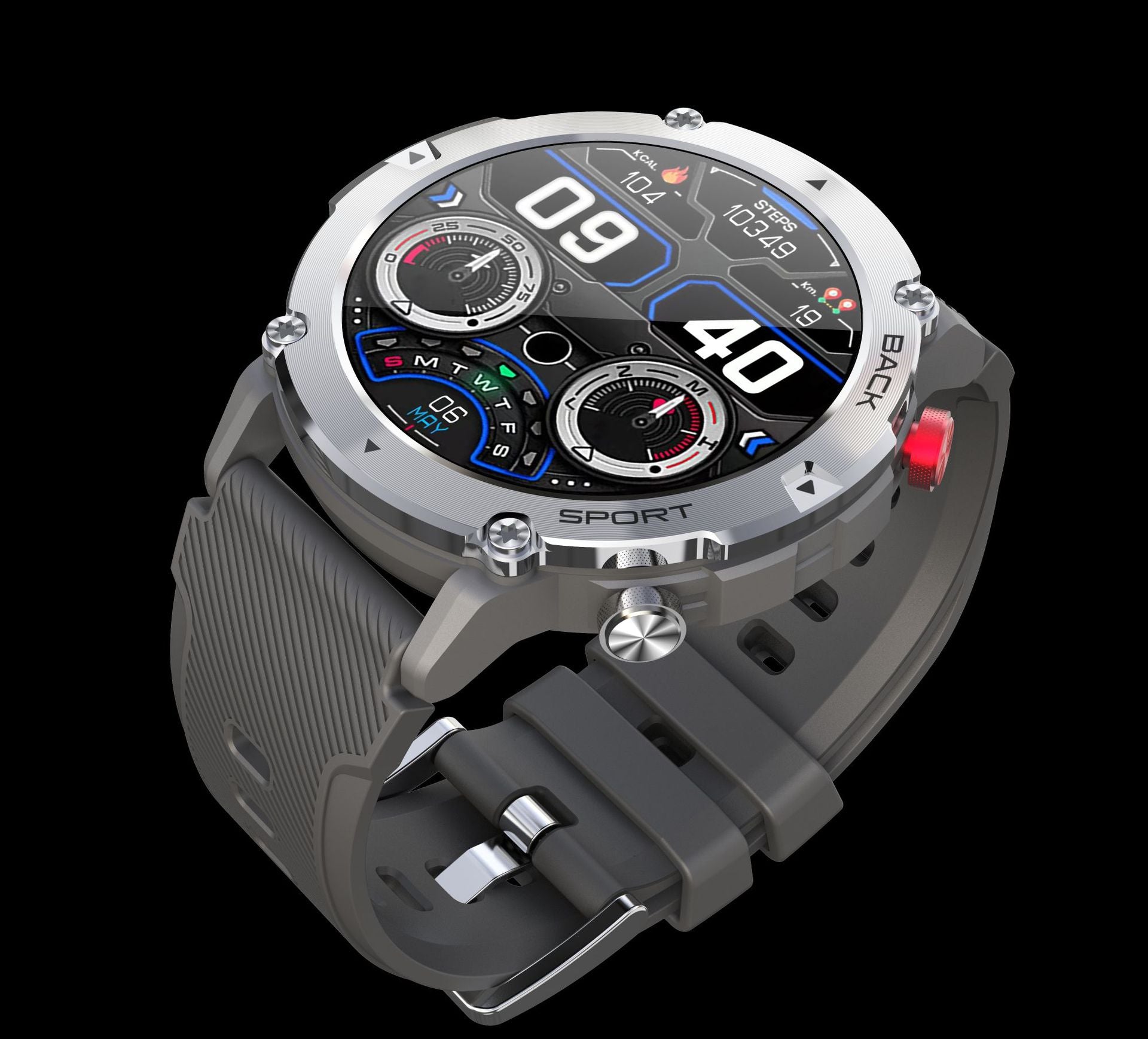 C21 Smartwatch Back View