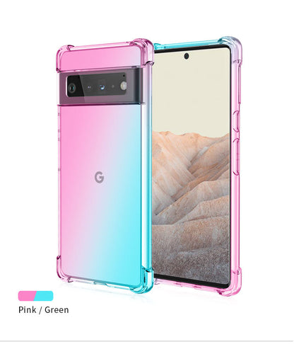 Google Pixel 9 Pro Slim Shockproof Case – TPU Gradient Protection for Pixel 9 and Pixel 9 XL