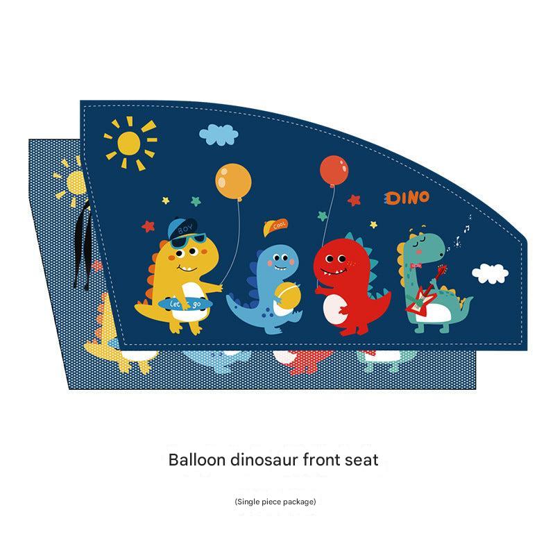 magnetic side window sunshade balloon design kids