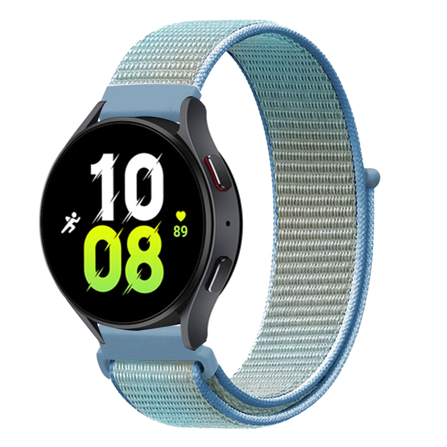 High-Quality 20/22mm Nylon Sport Watch Bands for Huawei GT4 & Samsung Galaxy Watch | Hook and Loop Design