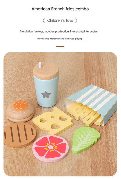 creative play kitchen food combo set for toddlers