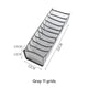Gray 11 Compartments (Pack of 1)