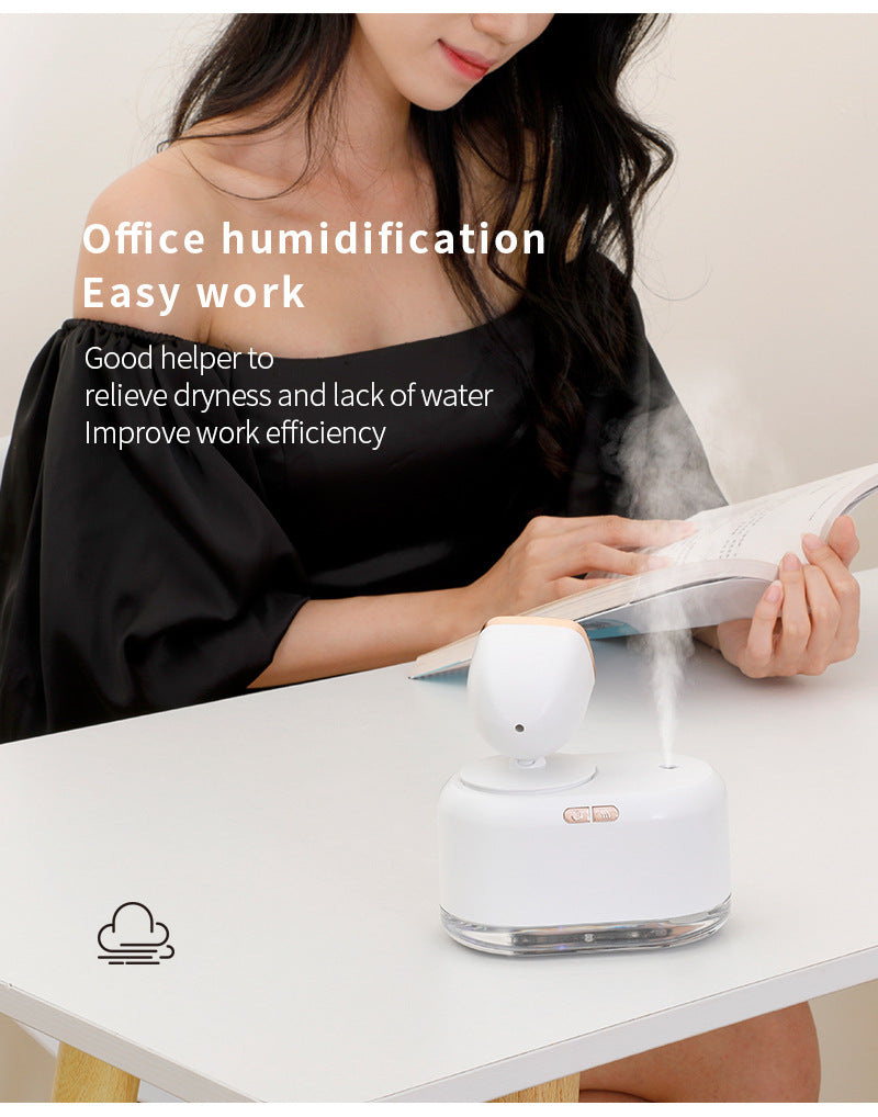 USB powered sunset lamp humidifier