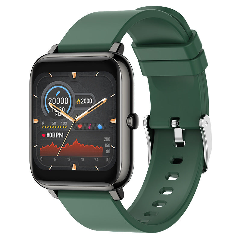 Fitness Tracker Displaying Notifications