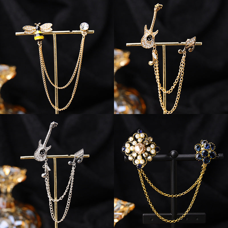 Close-up of Rhinestone Detail - Image 4