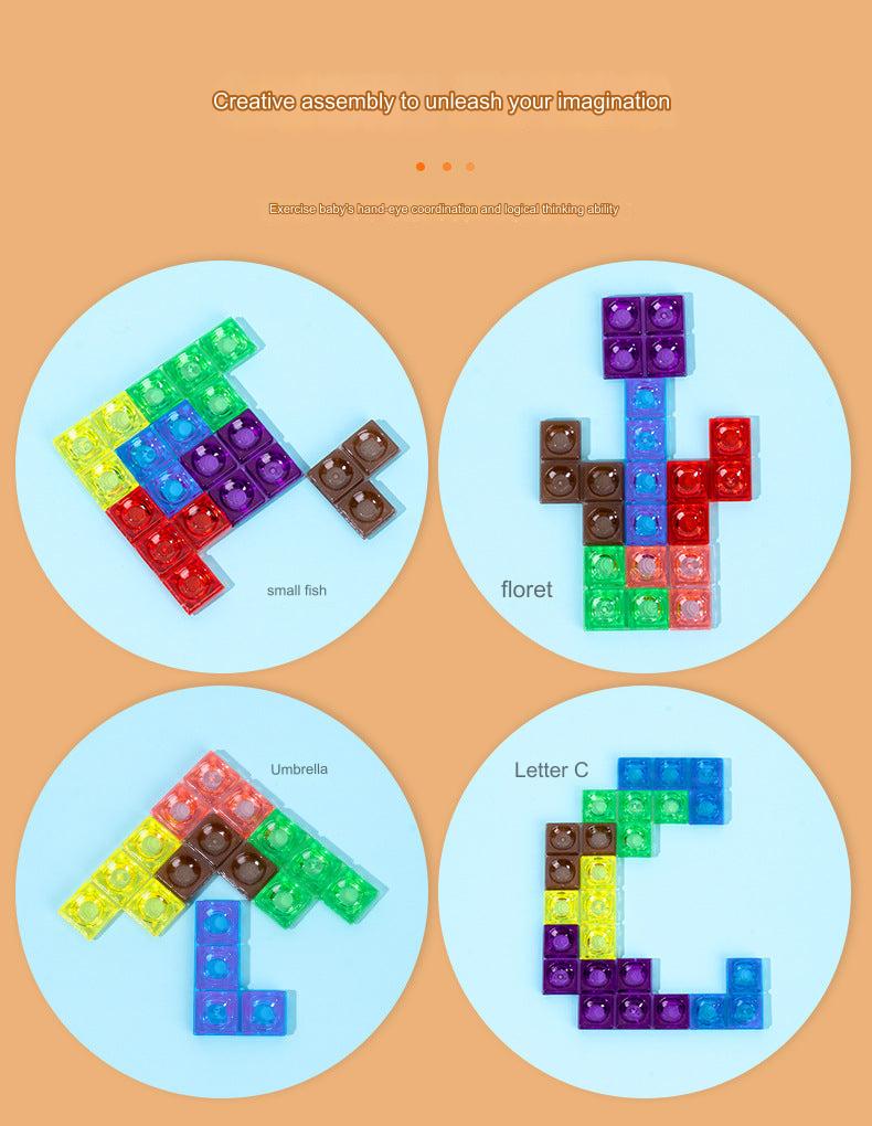 multicolor toy blocks