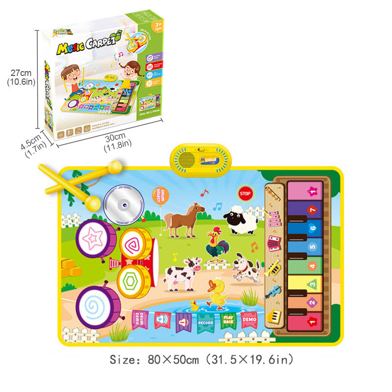 musical learning mat