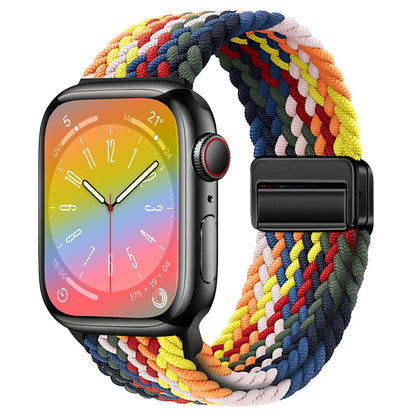 Stylish Nylon Woven Magnetic Apple Watch Band - Compatible with All Series