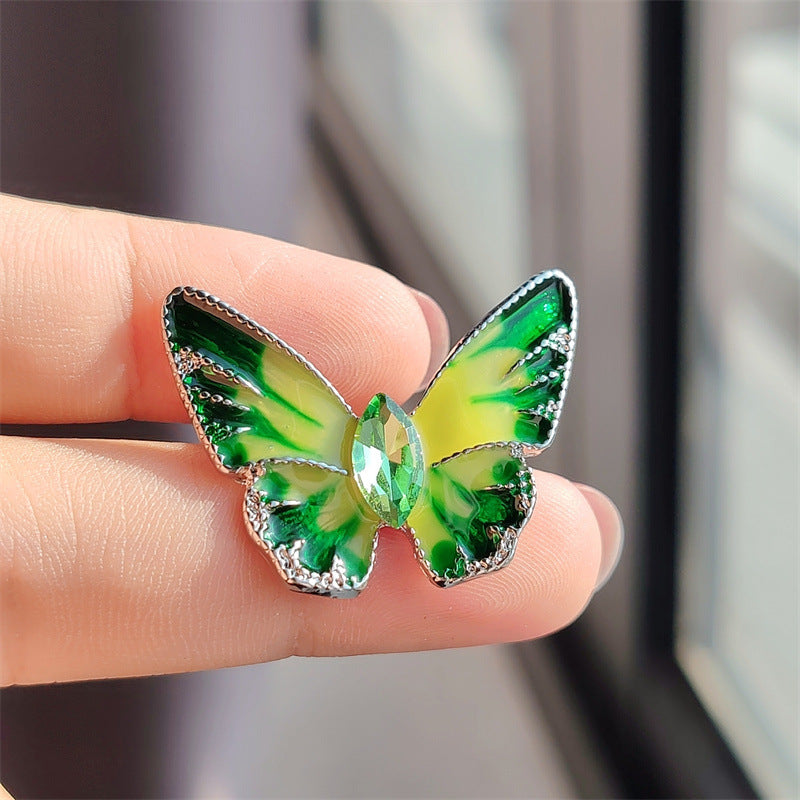 Fall fashion butterfly brooch for women