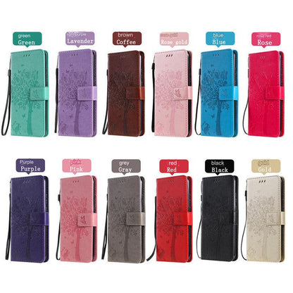 Premium PU Leather Phone Case for iPhone and Samsung Models - Stylish, Durable & Shockproof