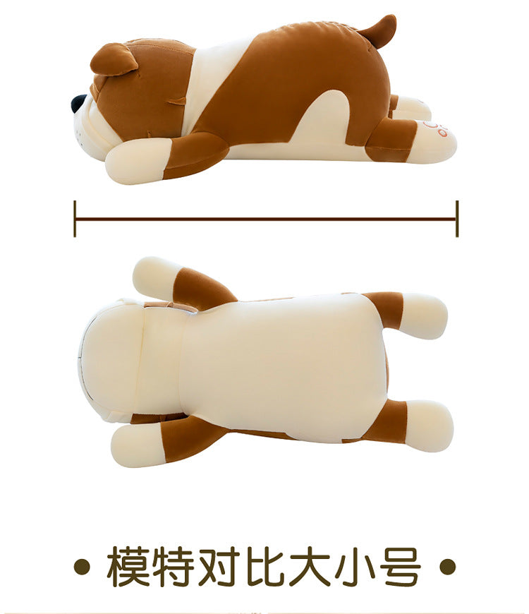 plush dog for decor