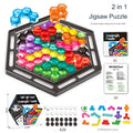 Hexagonal puzzle + chess combination (Pack of 1)