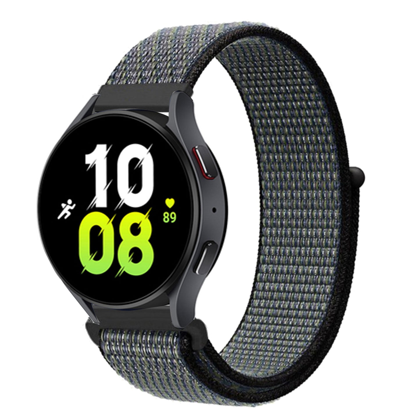 High-Quality 20/22mm Nylon Sport Watch Bands for Huawei GT4 & Samsung Galaxy Watch | Hook and Loop Design