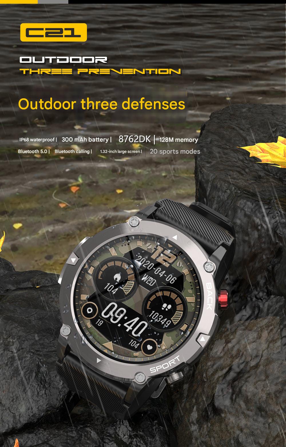 C21 Smartwatch in Use