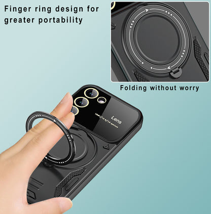 Ultra-Sleek Magnetic Phone Case with Kickstand for Samsung Galaxy S23/S24 - Stylish, Durable and Shockproof