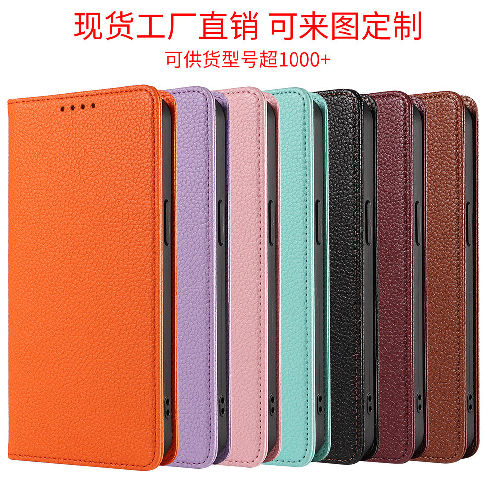 Premium RFID Leather Flip Phone Case for Google Pixel 9 5G | Slim and Stylish Shockproof Wallet Protection