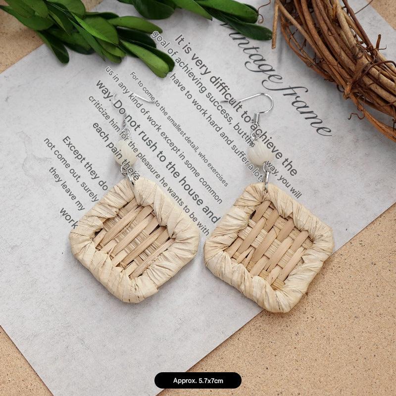 Summer beach fashion long earrings