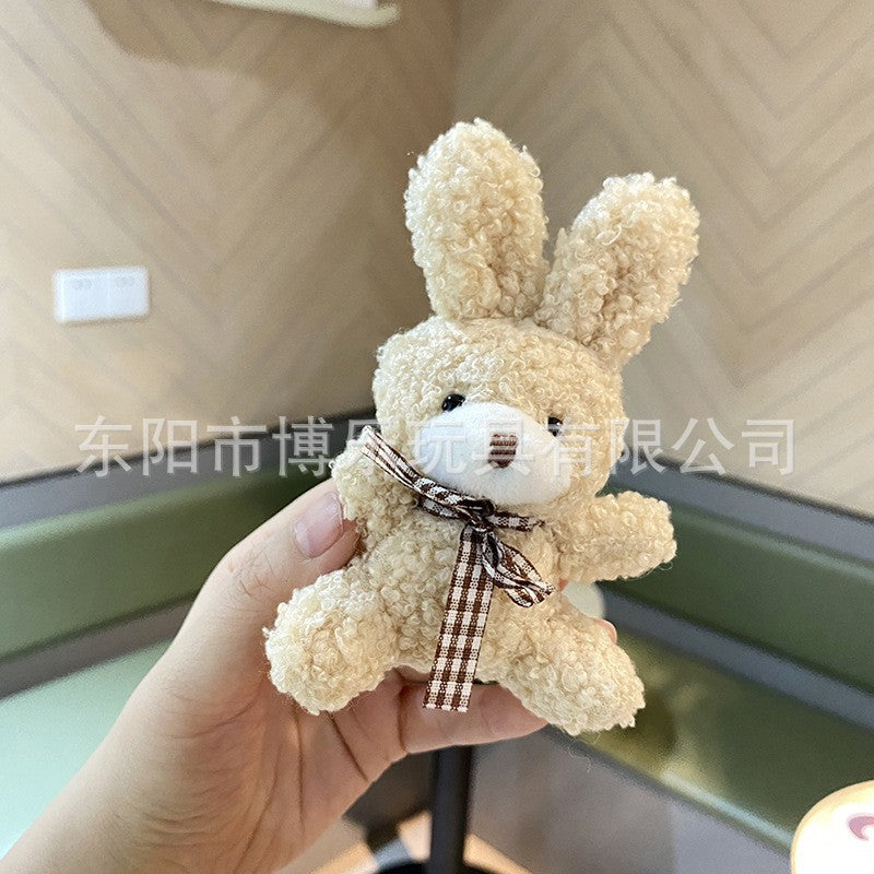 teddy bear plush keychain