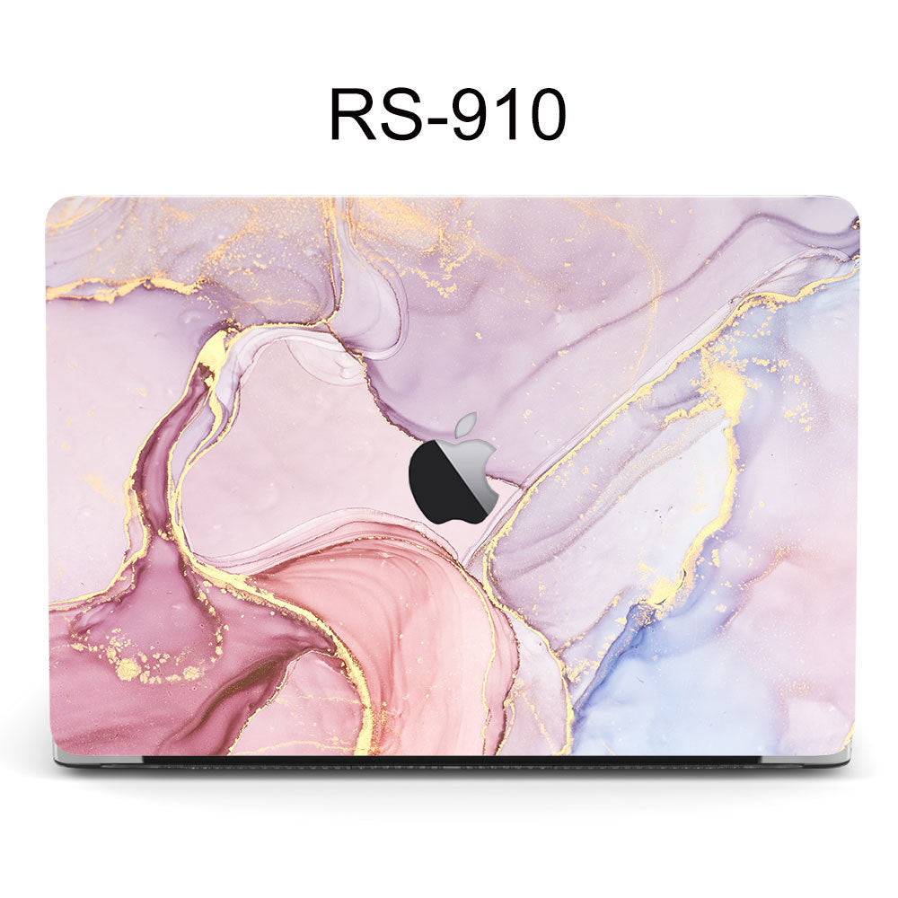 Stylish Marble Hard Shell Case for MacBook Air & Pro - Custom Fit Protective Cover