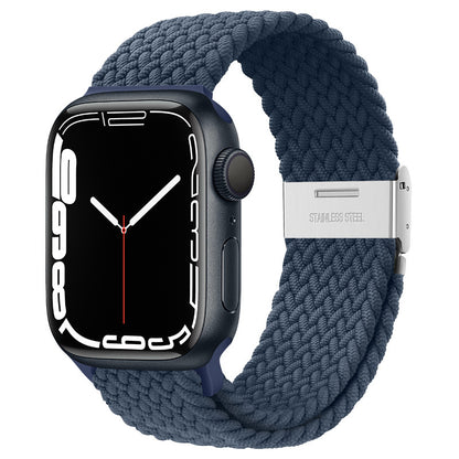 Premium Nylon Woven Strap for Apple Watch - Fits All Series and Sizes - Adjustable Buckle - Stylish and Durable