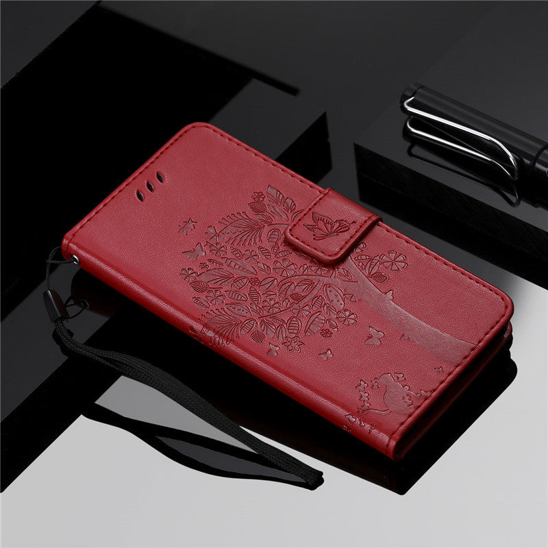 Premium PU Leather Phone Case for iPhone and Samsung Models - Stylish, Durable & Shockproof