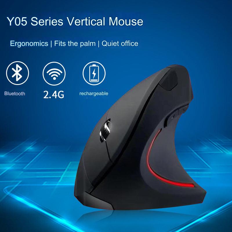 Ergonomic Wired Vertical Mouse with 3000 DPI - Perfect for Gaming & Office Use - Comfortable, Silent, and Stylish