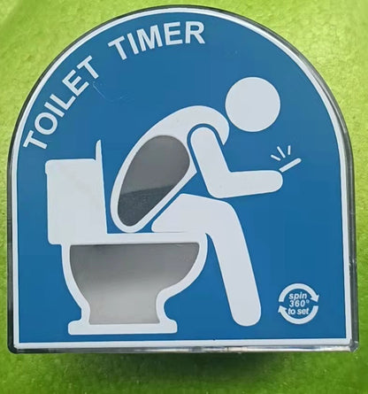 humorous bathroom sand clock